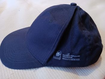 casquette marine Banque Populaire