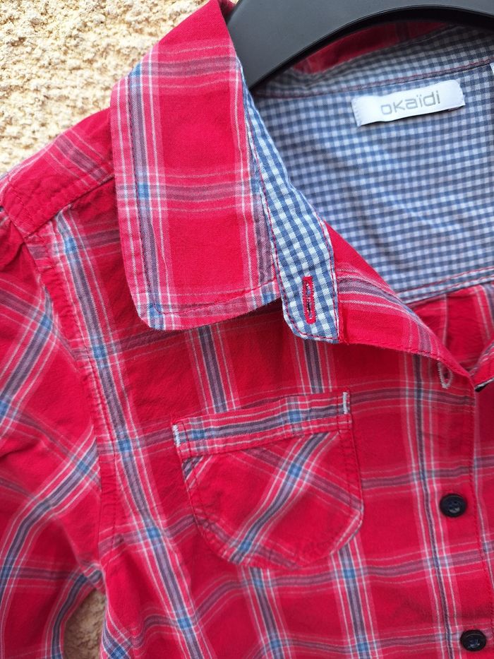 👔 Chemise / Blouse manches longues Okaïdi 10 ans - photo numéro 2