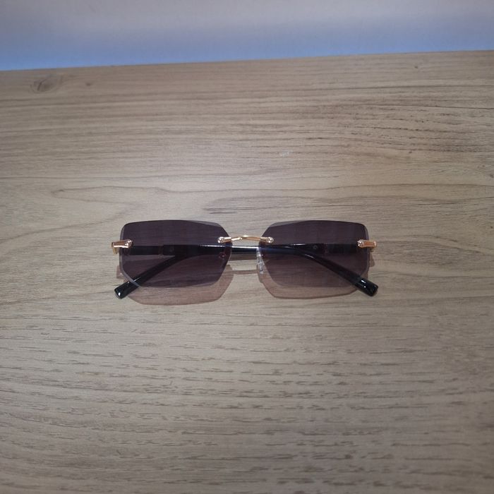 Lunettes de Soleil - Y2K Vintage 90s-2000s - Unisexe Sunglasses - Verres Teintés - photo numéro 4