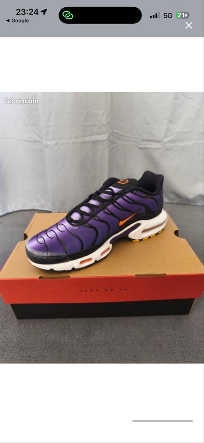 Nike tn Mbappé violet 36 - photo numéro 2