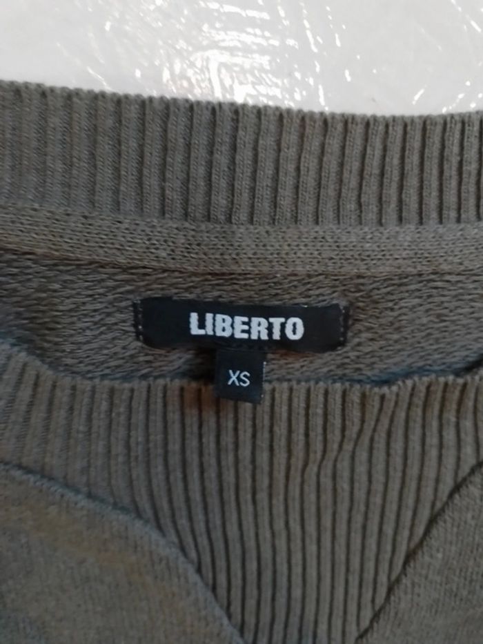 Pull femme vert Kaki Liberto - photo numéro 10