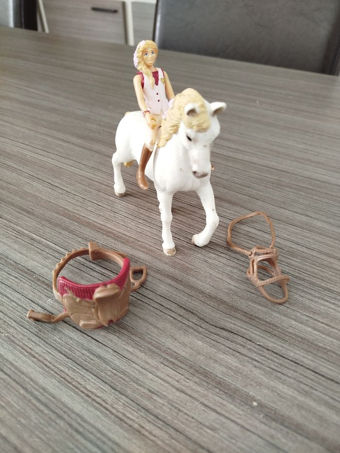 Cavalière et son cheval Schleich - photo numéro 5