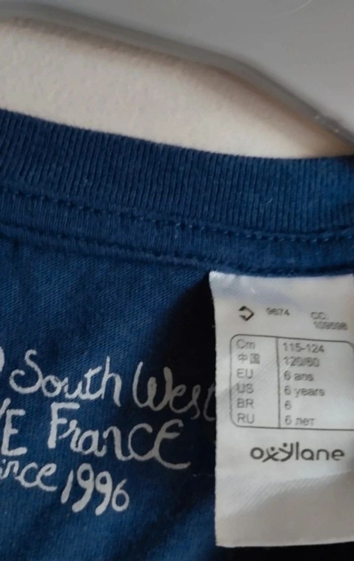 T-shirt oxylane 6 ans - photo numéro 3