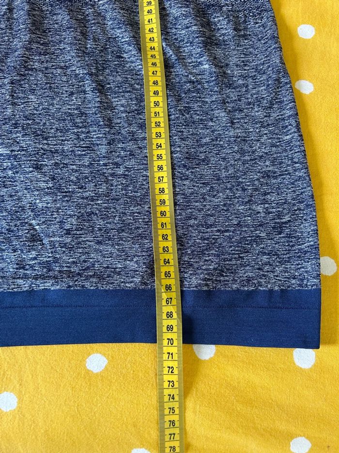 T-shirt de sport bleu - course musculation taille M homme - photo numéro 5