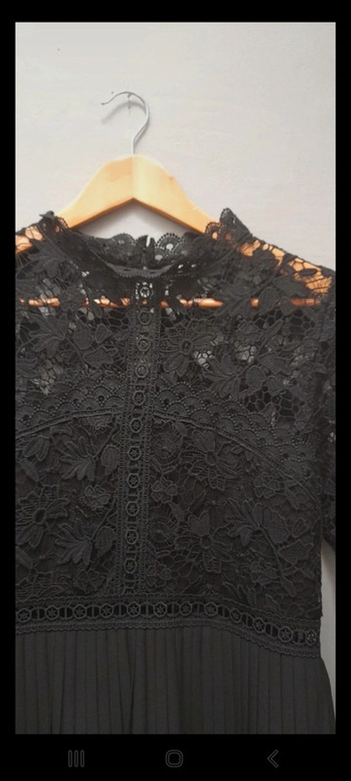Robe chic avec dentelle Zara - photo numéro 9