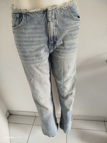 #kytieLfemme. Jeans droit large taille L 