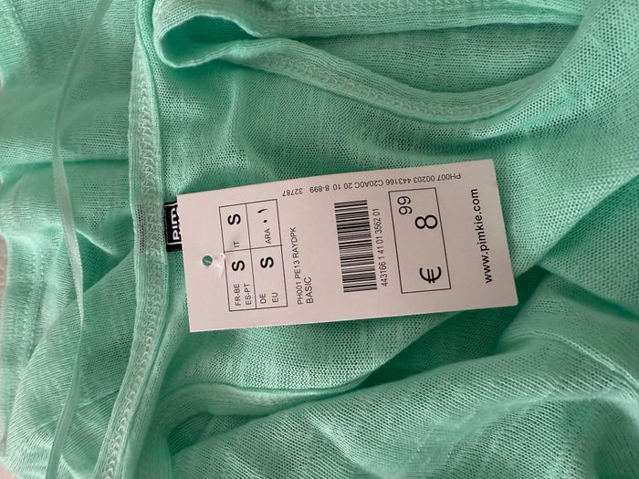 Débardeur vert menthe taille S - photo numéro 4