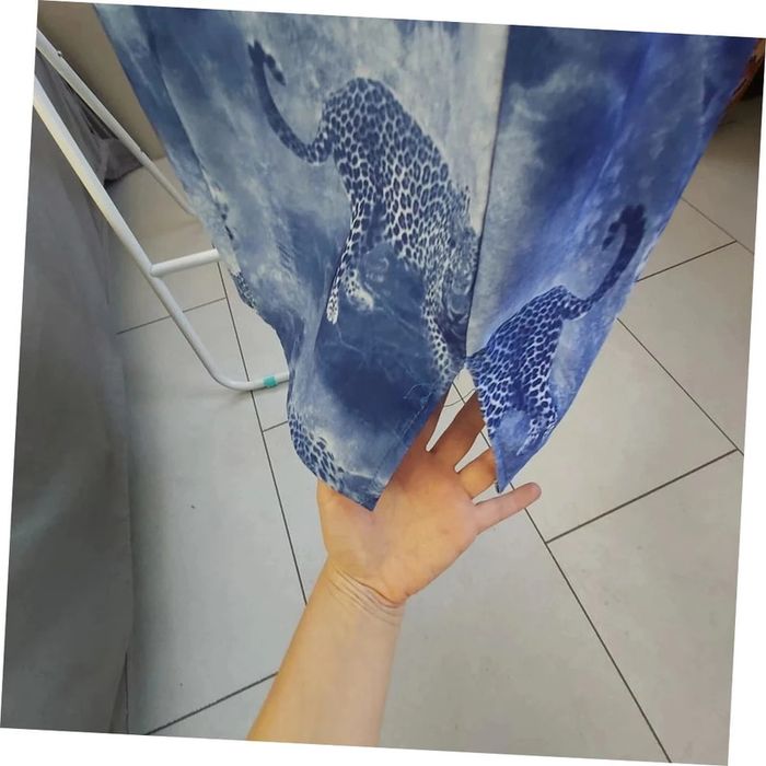 Robe Guépard bleue - photo numéro 3
