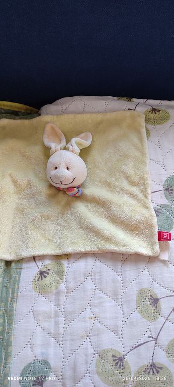 Doudou lapin tex vintage 