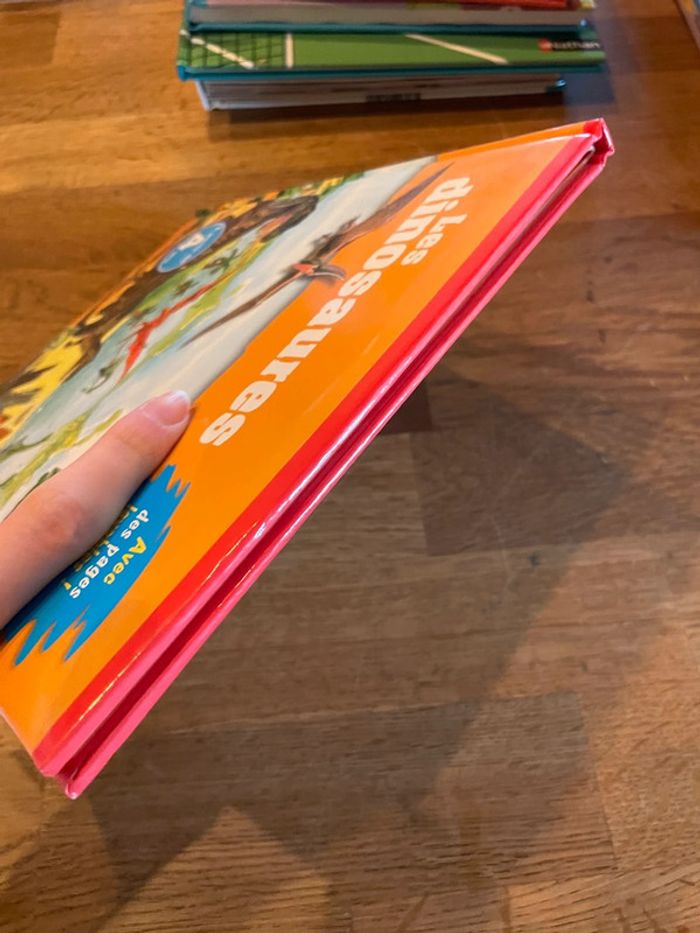 Livre Les dinosaures avec des pages lavables - photo numéro 5