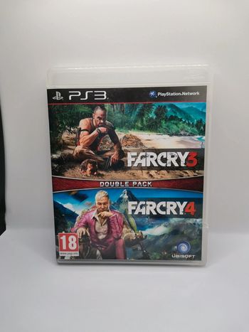 Jeux PS3 double pack farcry 3+4