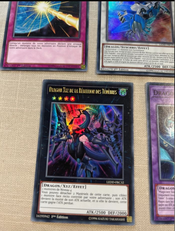Lot 8 cartes Yu-Gi-Oh! - photo numéro 8
