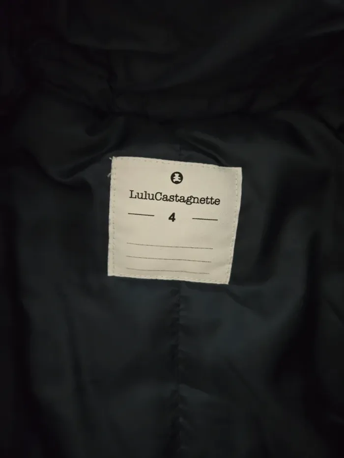 Manteau chaud lulu castagnette 4ans - photo numéro 4