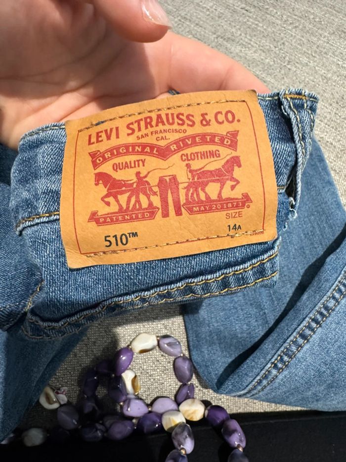 Jeans levis 14 ans 510 skinny - photo numéro 6