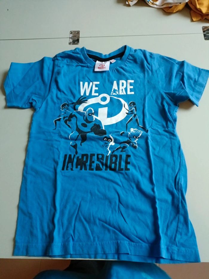 Tee shirt bleu - photo numéro 2