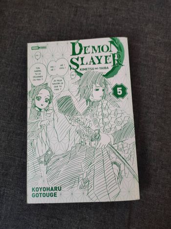 Manga Demon Slayer tome 5
