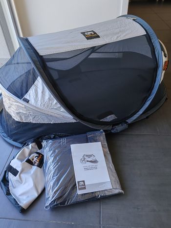 Tente Deryan Babyluxe Argenté