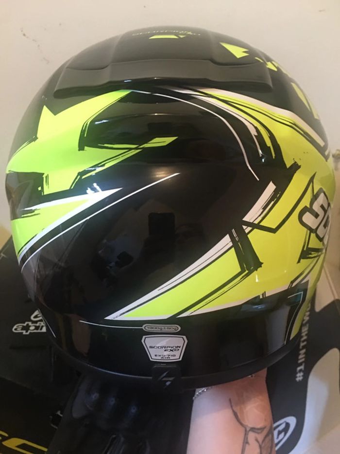 Casque moto - photo numéro 4