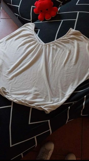 Haut blanc cassé TU