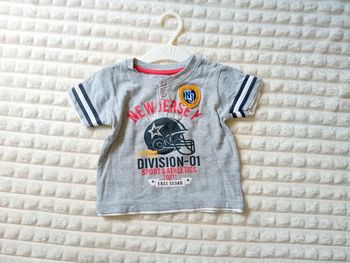 Tshirt garçon 12/18mois 🩶🤍