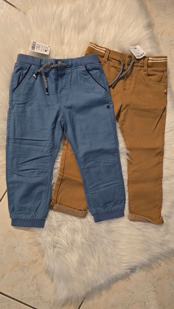 (Neufs non portés) 🏷🏷💙😍LOT sous pulls et pantalons doublés 3ans garçon 💙🥰😍 - photo numéro 5