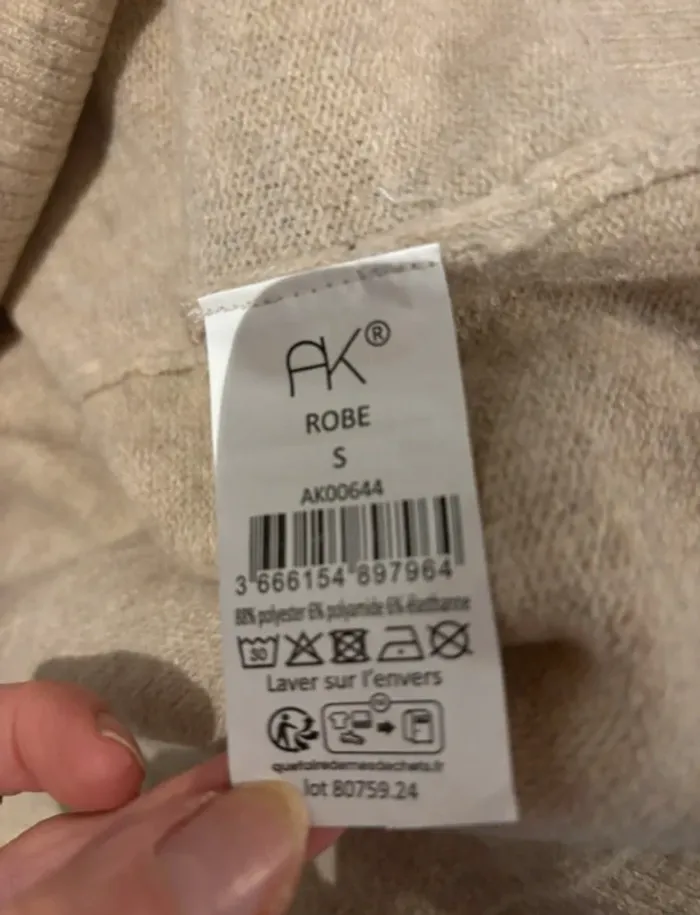 Pull robe Anna Karel - Taille S (36) - Neuf avec étiquette - photo numéro 7