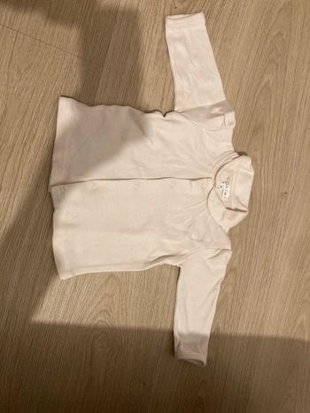 Chemise manche longue bebe fille taille 9 mois