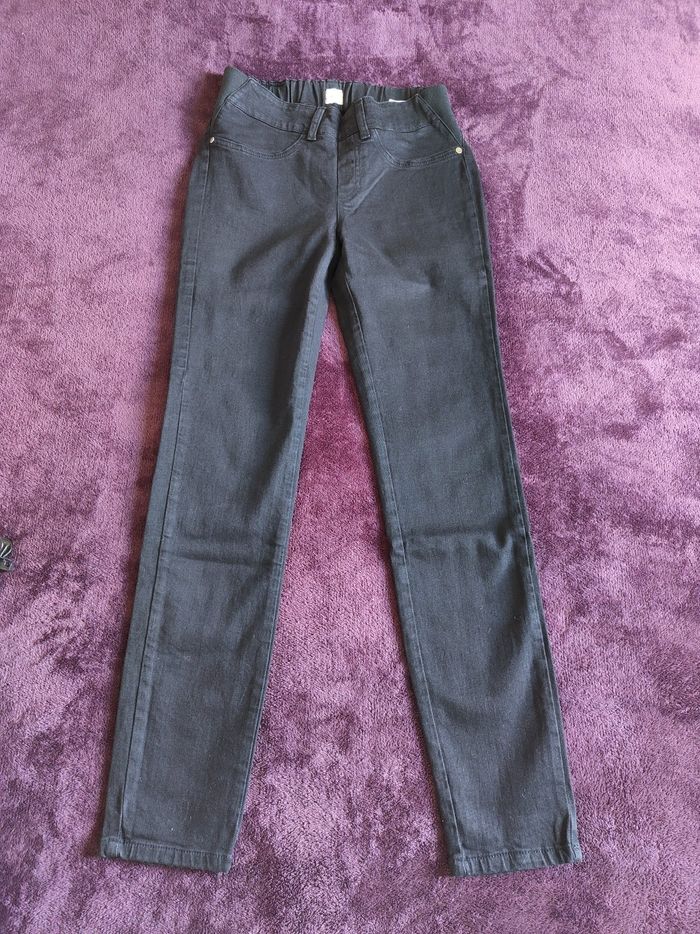 Jean slim noir maternité neuf Joli Bump XS - photo numéro 3