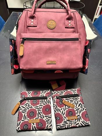 Sac S Delhi Cabaïa + lot de pochettes