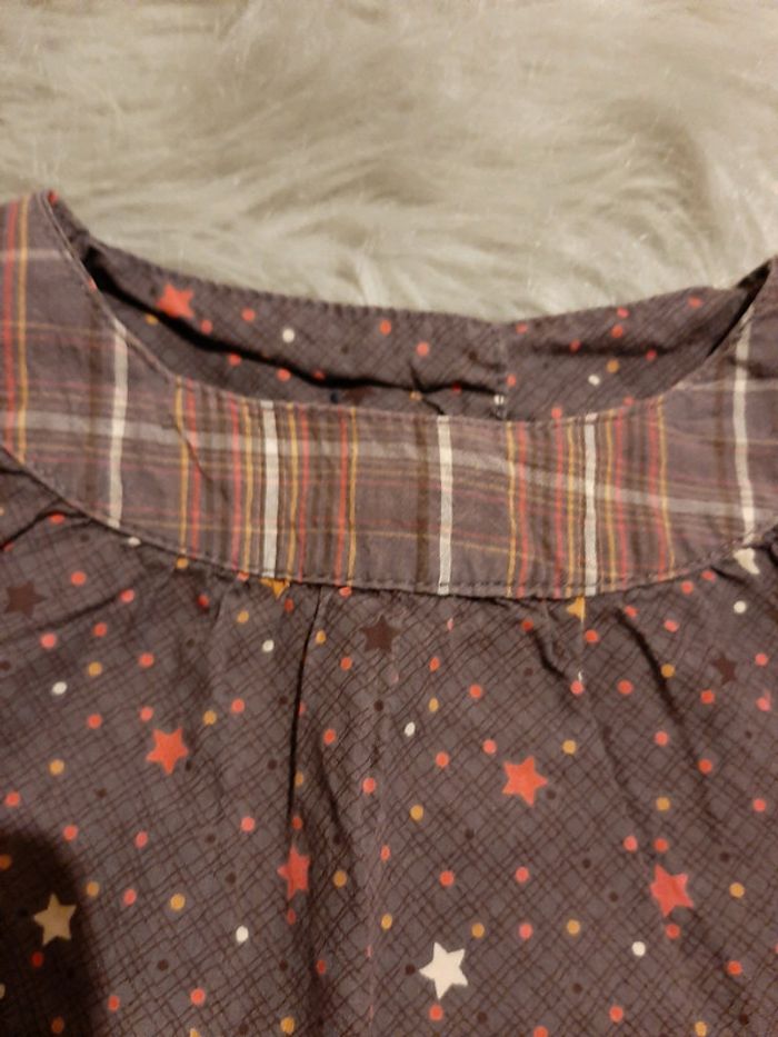 Chemisier blouse étoiles 3 ans sergent major - photo numéro 3