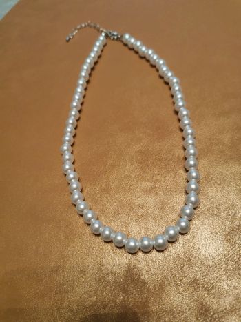 Collier de perles imitation 8mm