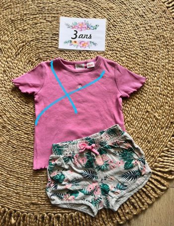 Ensemble Zara été 3 ans