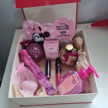 Coffret beaute rose