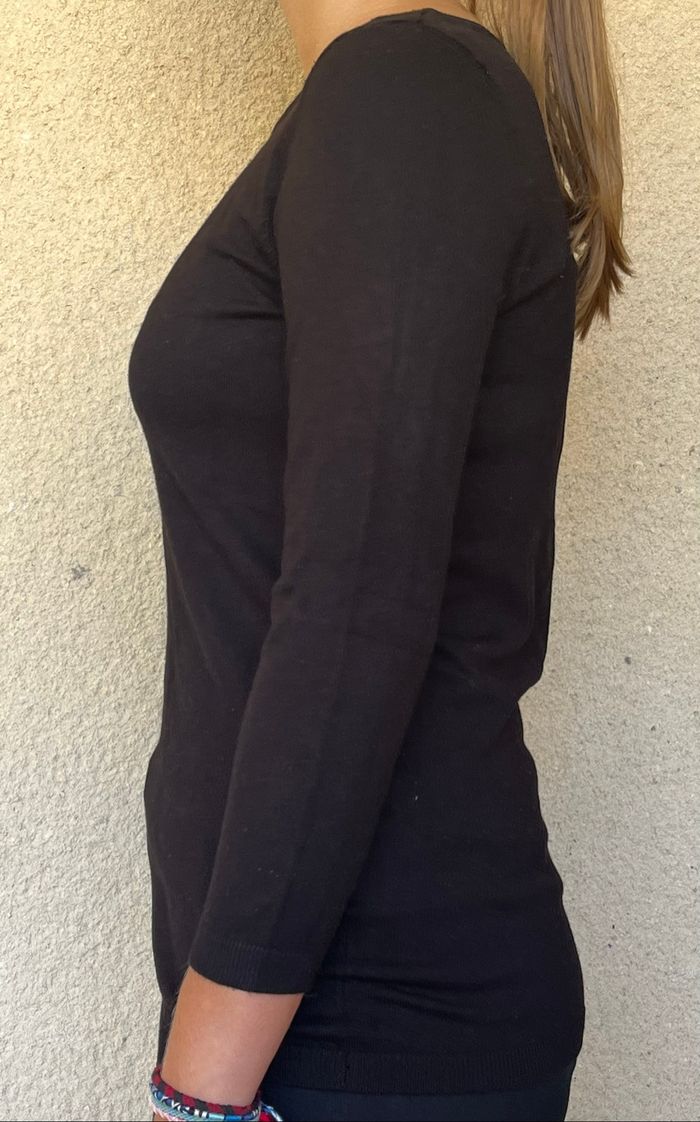 Pull noir Etam ( Taille L) - photo numéro 3