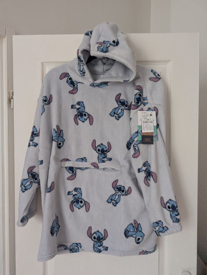 Sweat Plaid 10-12 ans Stitch NEUF étiquette