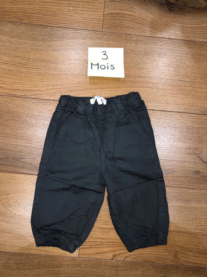 Lot de 2 pantalons bout’chou kitchoun🌺 taille 3 mois - photo numéro 2