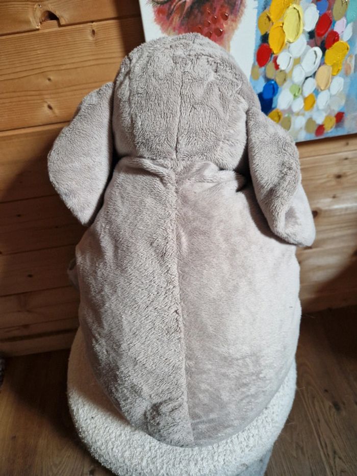 Très belle peluche éléphant toute moelleuse. - photo numéro 2