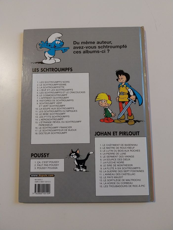 BD la soupe aux Schtroumpfs - photo numéro 2
