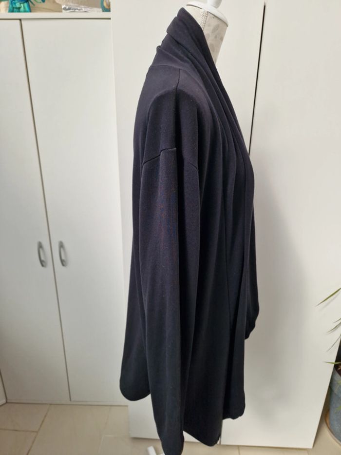 Cardigan Asymétrique Noir - photo numéro 5