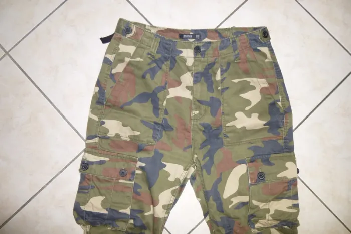 pantalon militaire marron Bershka 38 - photo numéro 2