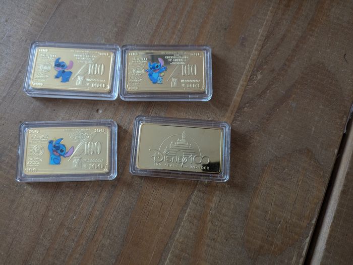 Plaquettes billets collection Stitch