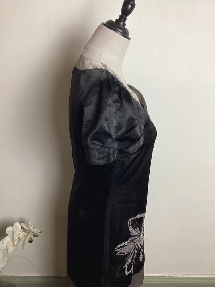 Robe noire avec sequins Lucy&Co 36 - photo numéro 7