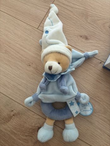 Doudou + hochet