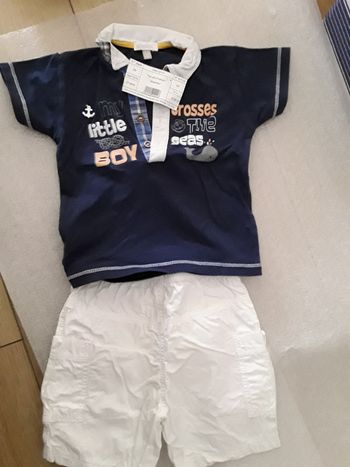 Ensemble tee-shirt+short Absorba