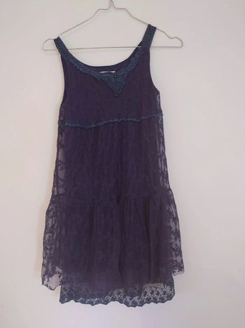 Robe en dentelle mini molly - dressing trié par tailles