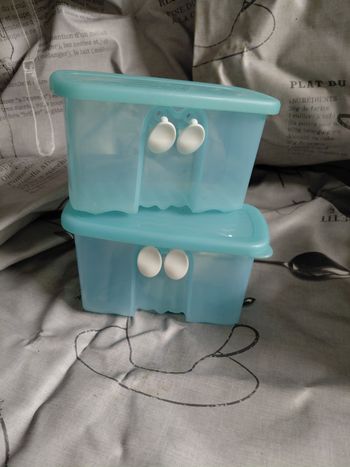 Lol deux boîtes tupperware ventilo frais frigos pour légumes ou fruits