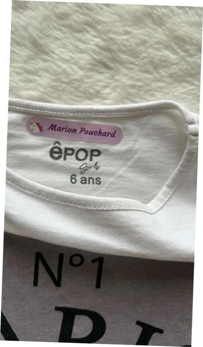 T-shirt manche longue 6 ans - photo numéro 3