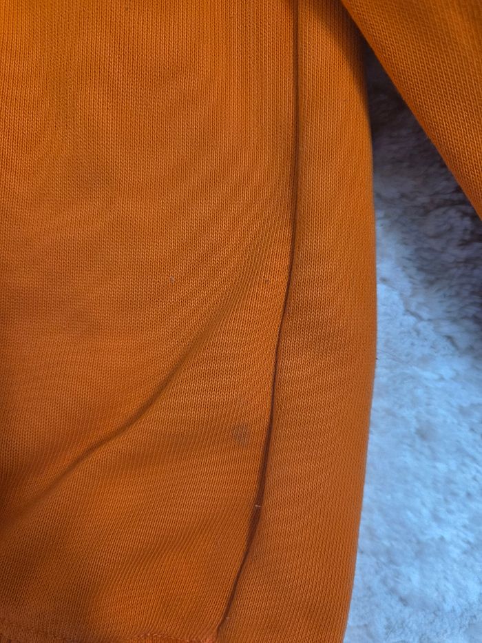 Hoodie Tommy Hilfiger Oversize Orange – Taille S (peut convenir M/L) - photo numéro 10