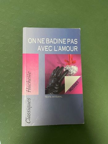 On ne badine pas avec l’amour