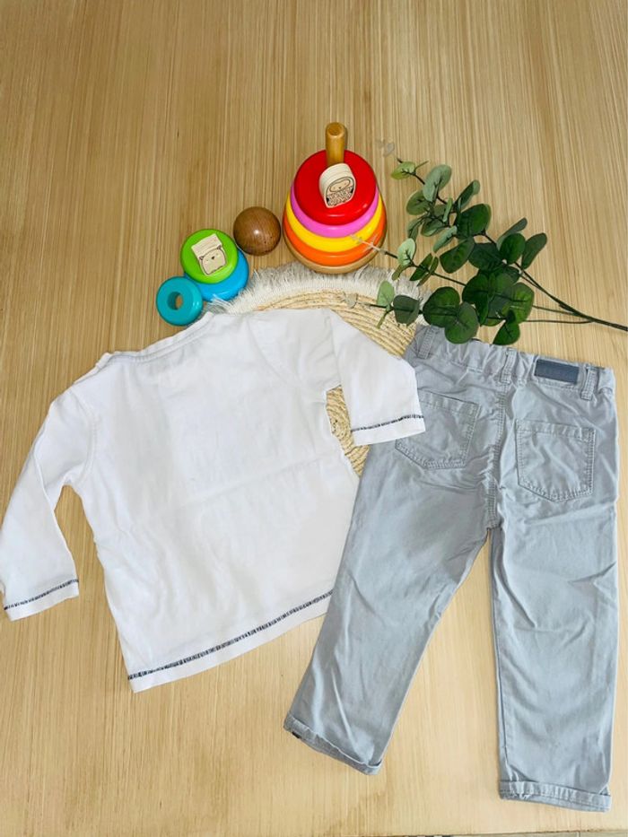T-shirt et pantalon 18 mois garçon (80cm) - photo numéro 2